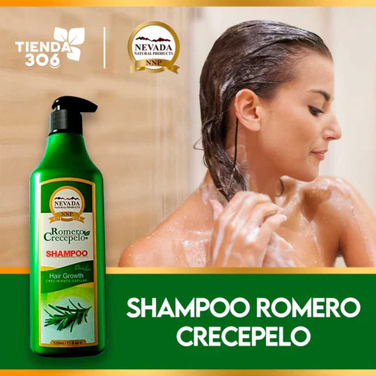 SHAMPOO ROMERO - ES HORA DE DECIRLE ADIÓS A LA CAIDA DE CABELLO